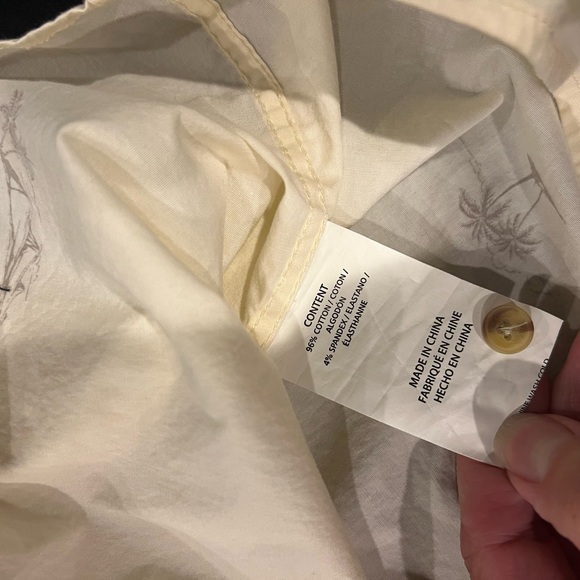 O’Neill button down shirt palm trees - Picture 5 of 5